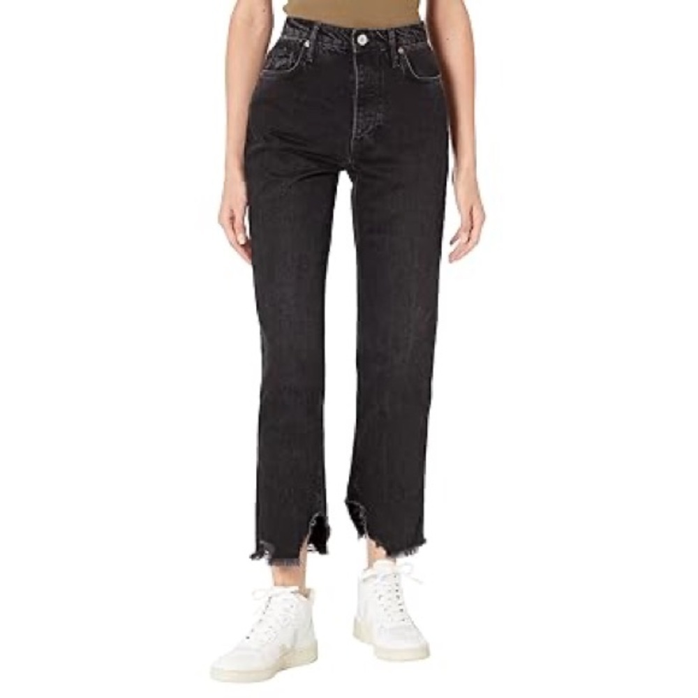 Free People We The Free Tapered Baggy Boyfriend Jeans Size 24